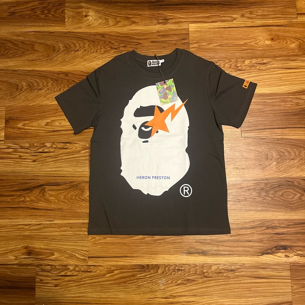 Heron Preston Black Short Sleeve Tee